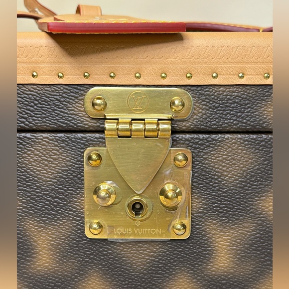 🔴🚨COLLECTORS🚨Louis Vuitton•Blurred Not Monogram Wave Coffret Trunk - Picture 12 of 14